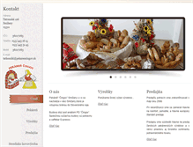 Tablet Screenshot of pekarencingov.sk
